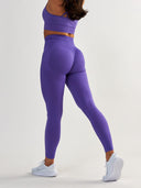 Fioletowe Legginsy Modelujące - Shape Up