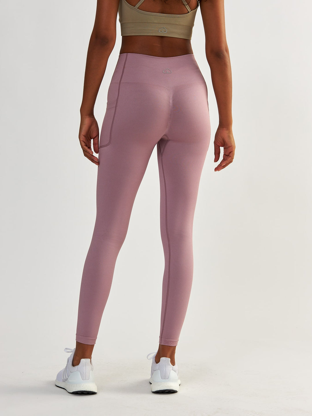 Lavendel Leggings mit Taschen - Lift Me Up