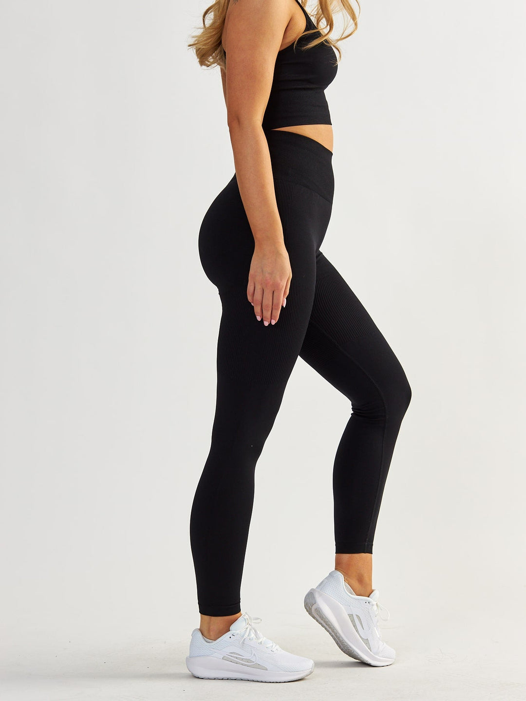 Zwarte scrunchlegging - Body Boost