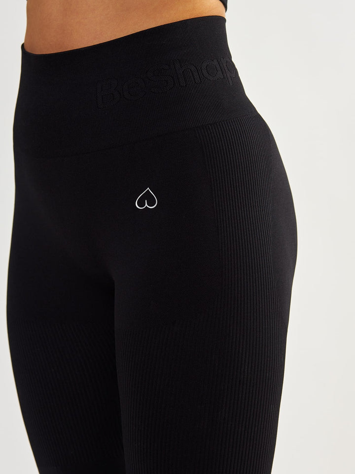 Zwarte scrunchlegging - Body Boost