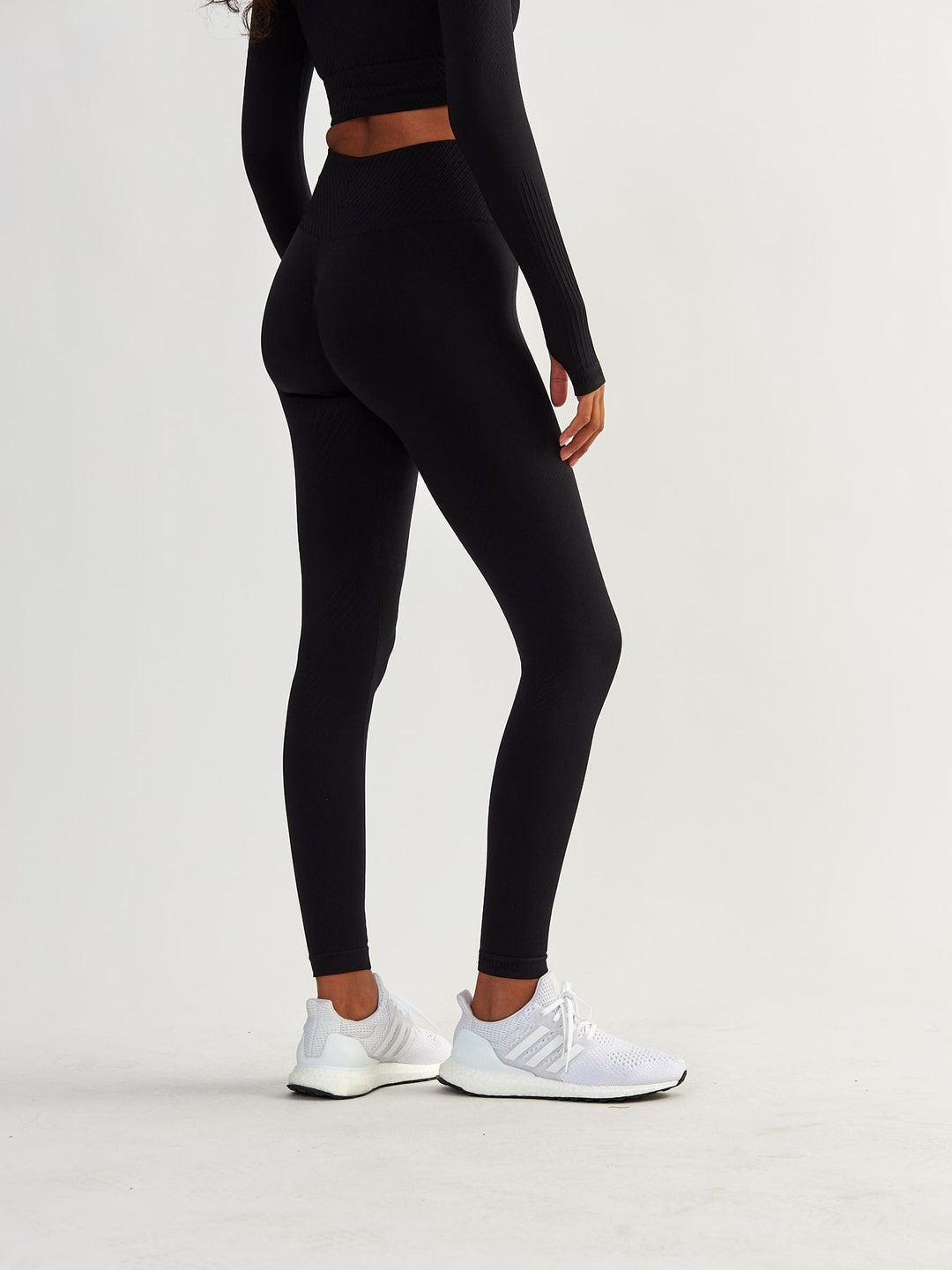 Zwarte naadloze legging - Femme Force