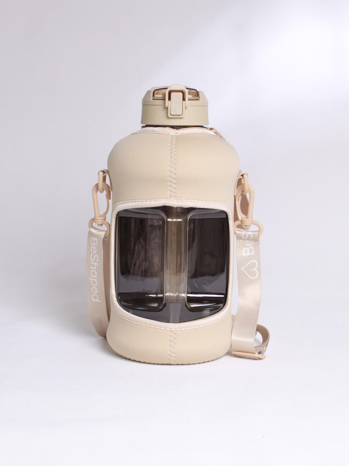 Water Jug mit Tasche Beige