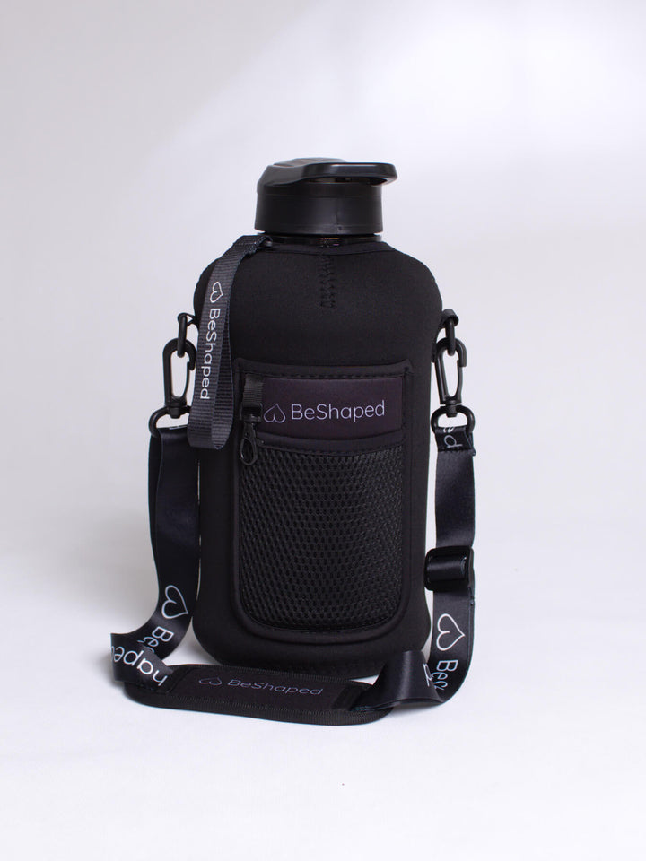 Water Jug mit Tasche Schwarz