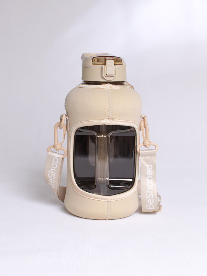 Water Jug mit Tasche Beige