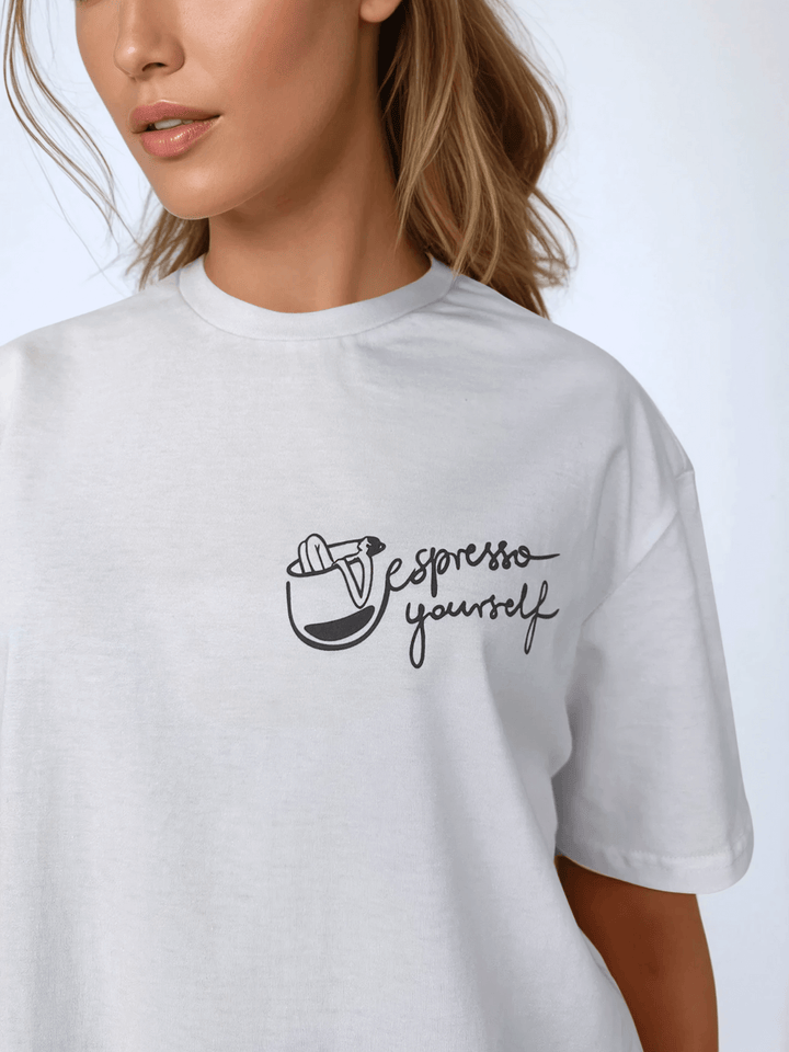 T-shirt i min pilates era - Rosa 