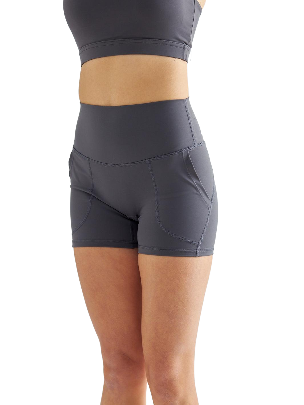 Fit Me - Grijze short met zakken 