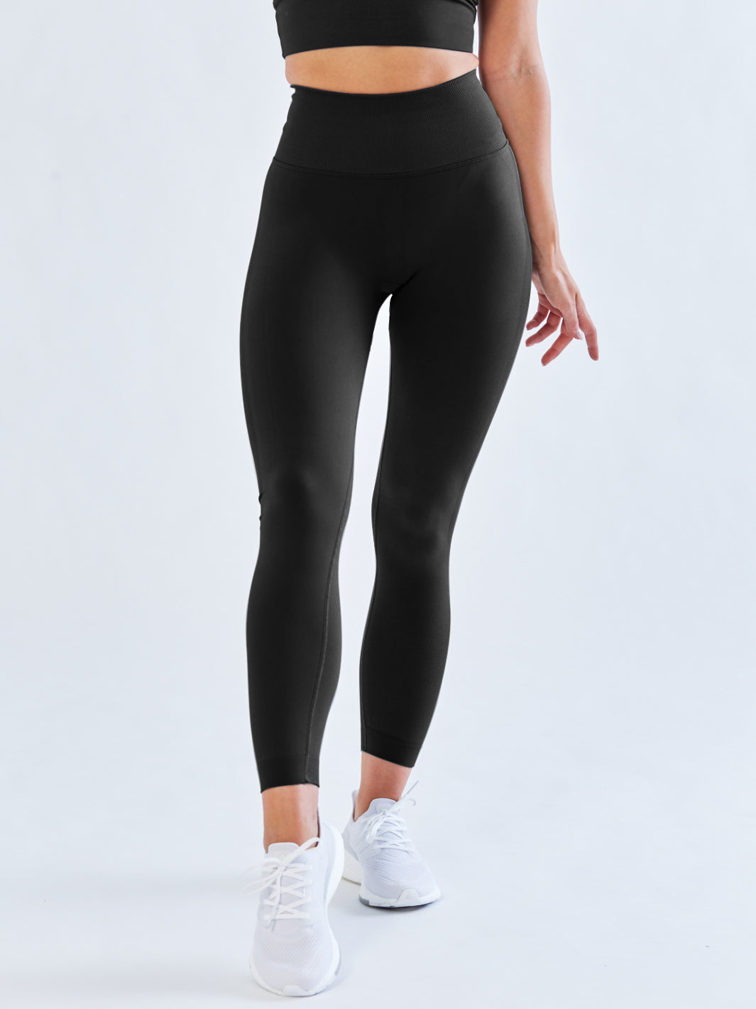 Power Up! - Black Shaping Leggings