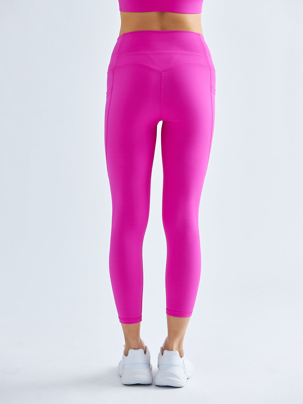 Sporty Spice - Rosa Sportleggings mit Taschen