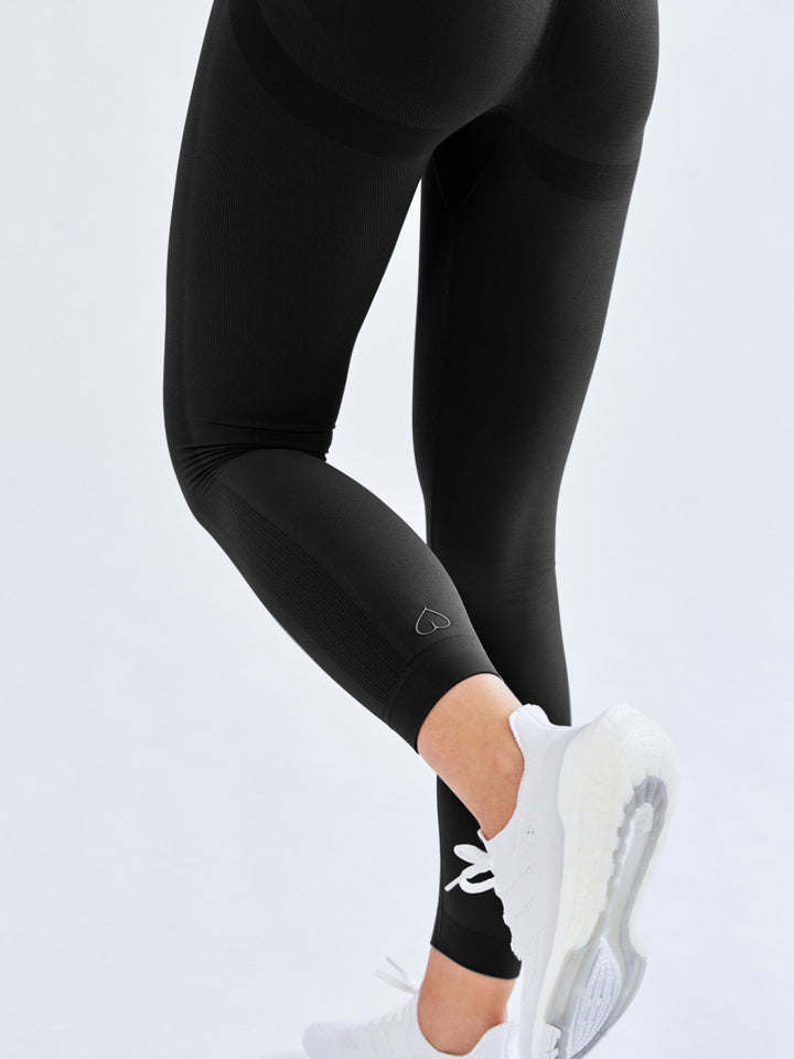 Power Up! - Black Shaping Leggings